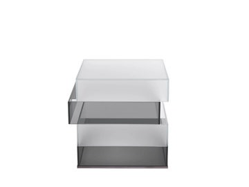 JENGA - Square satin glass coffee table by Gianfranco Ferré Home - view 2